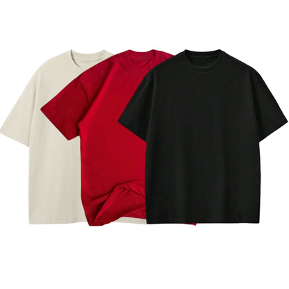 PACK 3 CAMISETAS OVERSIZE