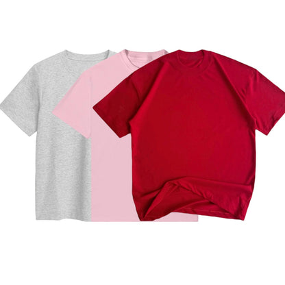 PACK 3 CAMISETAS OVERSIZE