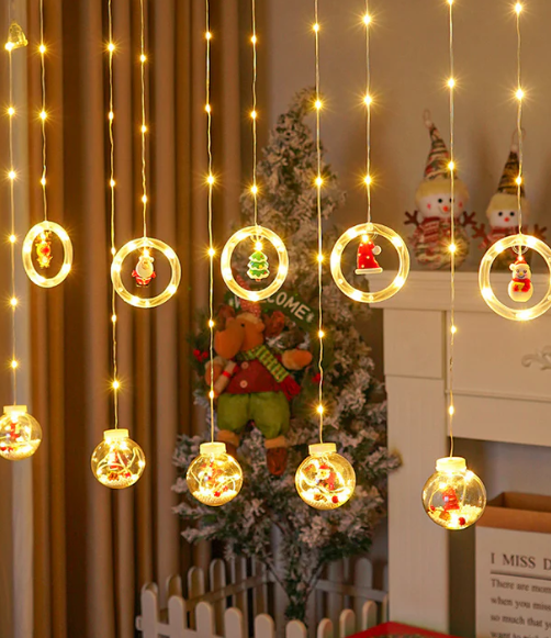 ✨ Cortina Extensión de Luces Arobola