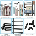 TENDEDERO ORGANIZADOR DE ROPA