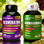 COMBO RESVERATROL Y ASHWAGANDHA