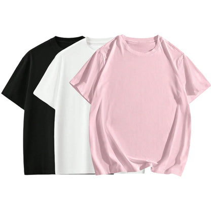 PACK 3 CAMISETAS OVERSIZE