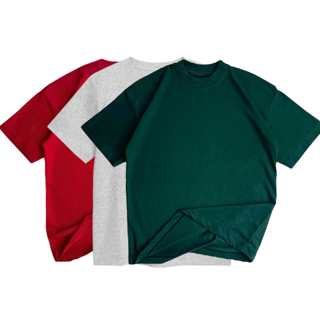 PACK 3 CAMISETAS OVERSIZE